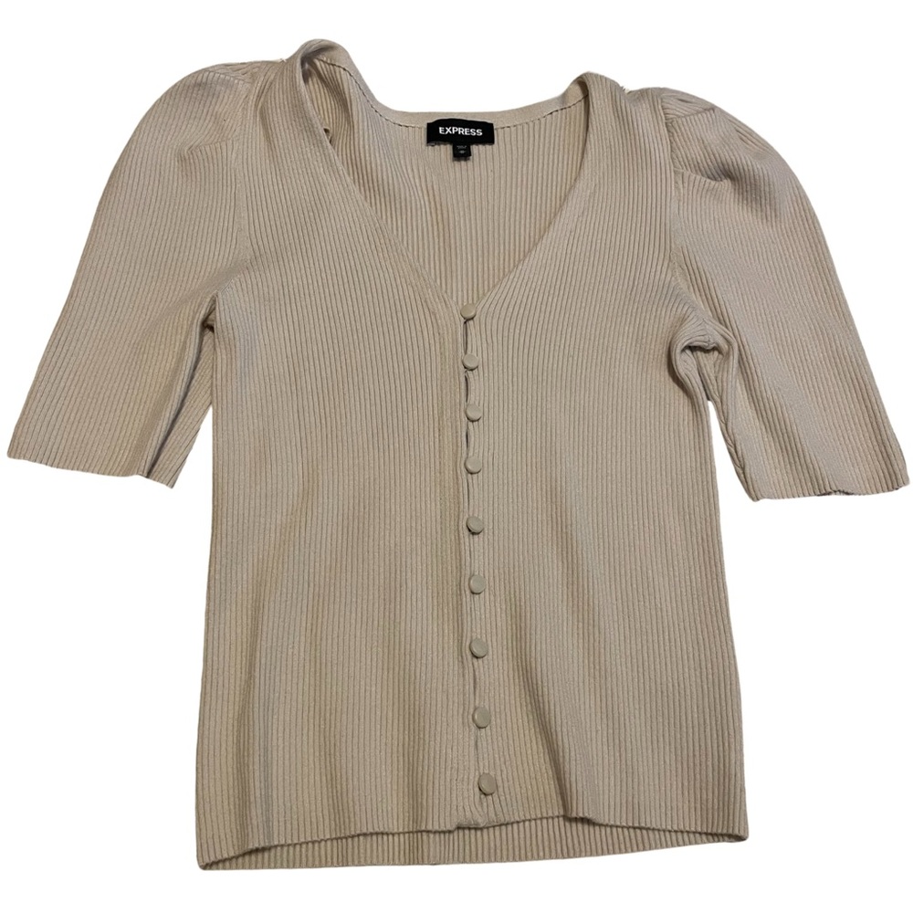 Express Puff Sleeve Cardigan M